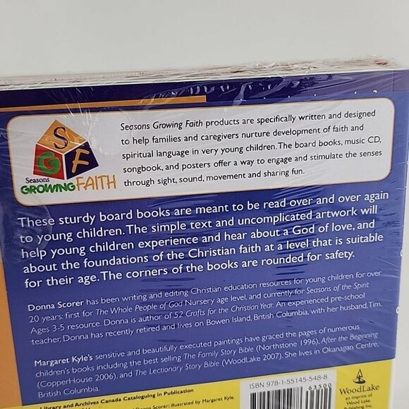 Seasons Growing Faith Boardbook Set of 5 Donna Scorer - Picture 7 of 7